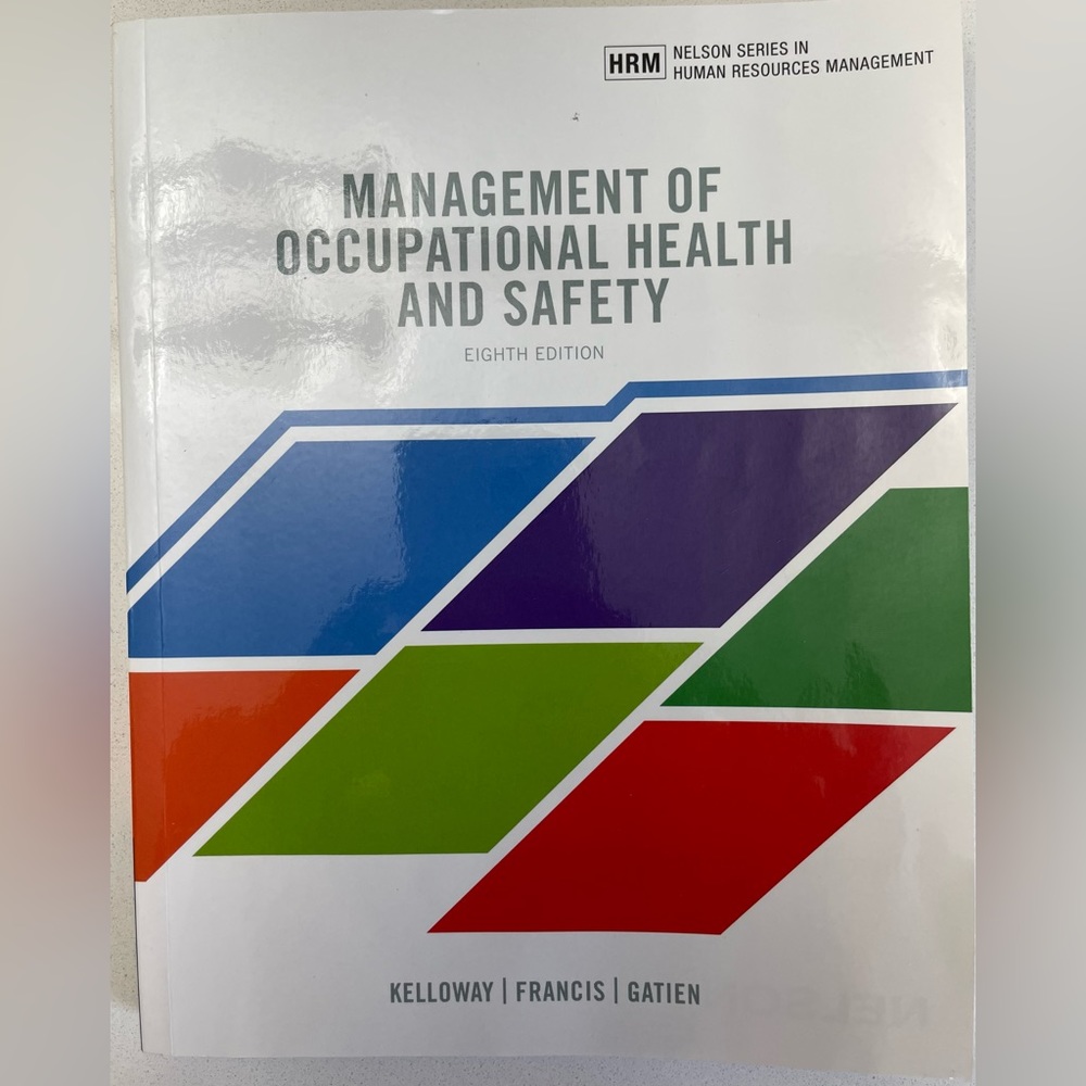Management of Occupational Health and Safety Eighth Edition